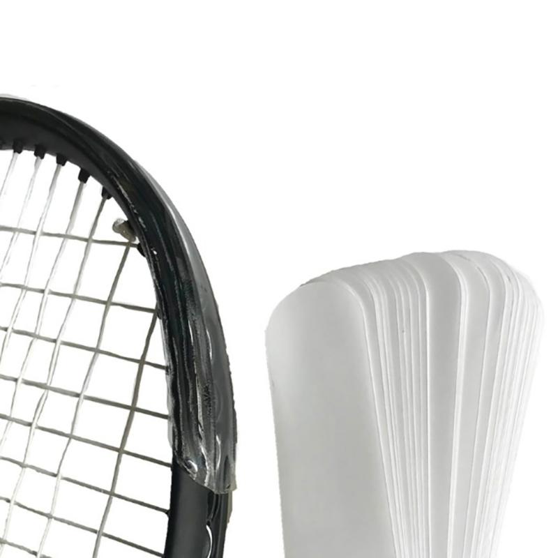 Transparent Tennis Racket Head Protector To Prevent The Racket Frame Bumping Scratching Wet Tpu Single 37Cm.