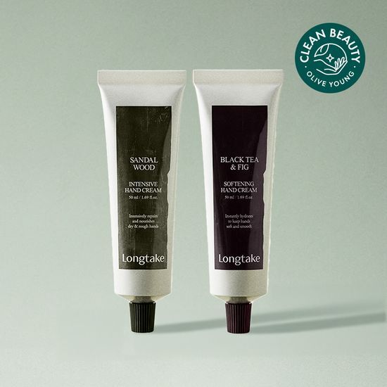 Longtake Hand Cream 50ML (Sandalwood/Black Tea & Fig)