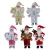 Santa Claus Doll Statue Christmas Standing Holiday Figurine Collection Xmas Tree