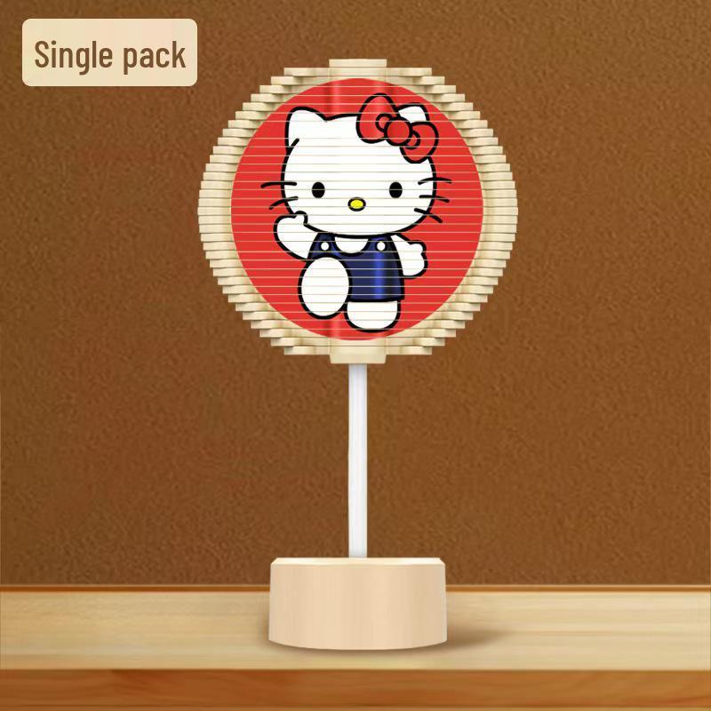 Sanrio Cartoon Creative Rotating Lollipop Ornaments - Children's Spiral Tree Toys