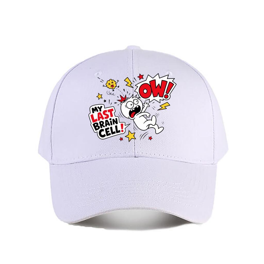 Funny Pain Reaction Doodle Character Baseball Cap Fashion Outdoor Sports Sunhat Unisex Snapback Cap Womens