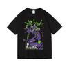 Neon Genesis Evangelion Anime Eva - 01 Graphic Printed T-shirt Men's and Women's T-shirt Men's Top Sports T-shirt Summer New Tee