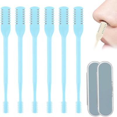 3/6x Men Women Nasal Nose Hair Rotary Trimmer Clipper Ear Eyebrow Grooming Cutters