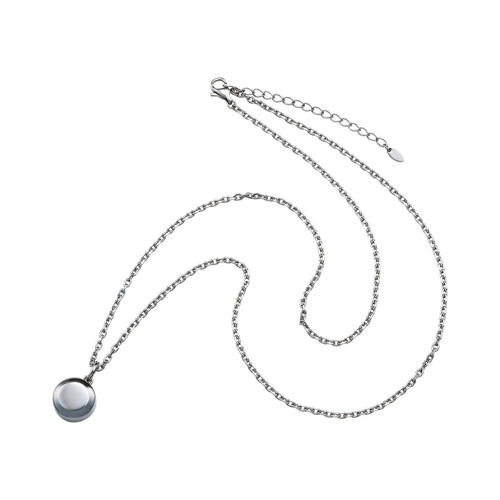 White Clover Cremation Pendant Necklace, Fits 50cm-55cm, Perfect for Keeping Ashes, Dividing Ashes, or Interment, Hypoallergenic, Made of Surgical Sta