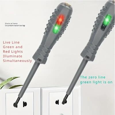 2pc Electric Pen Special For Electricians Broken Wire Test Multi-function Intelligent Induction Electricity Test High Torque