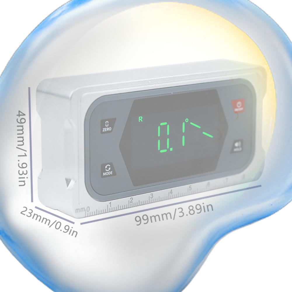 

Digital Angle Finder Magnetic Angle Gauge with Buzzer Alarm Inclinometer Level Box for Woodworking Battery Not Included China Mainland