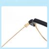 Fashion Metal Metal Square Simple Personality Half-frame Women Men Eye Protection Anti Blue-ray Glasses