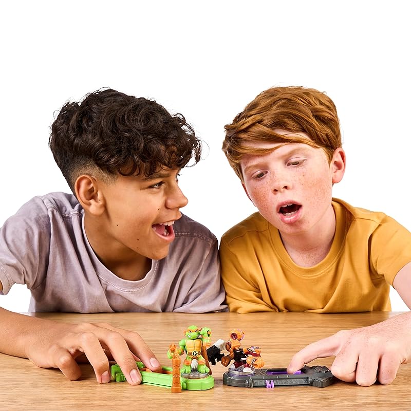 Legends Of Akedo Teenage Mutant Ninja Turtles mini battle warriors versus pack leonardo versus rock steady