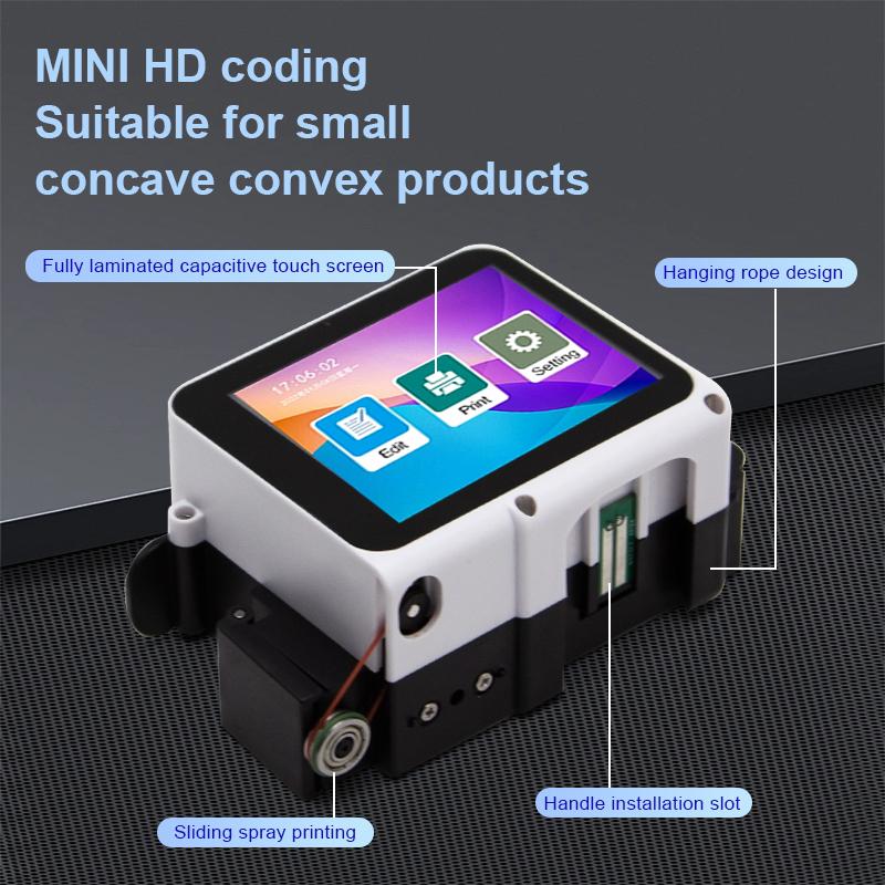 Encoding Machine Multi language Handheld Mini Portable Label Inkjet Printer Date Batch Number Pattern Character Universal Ink