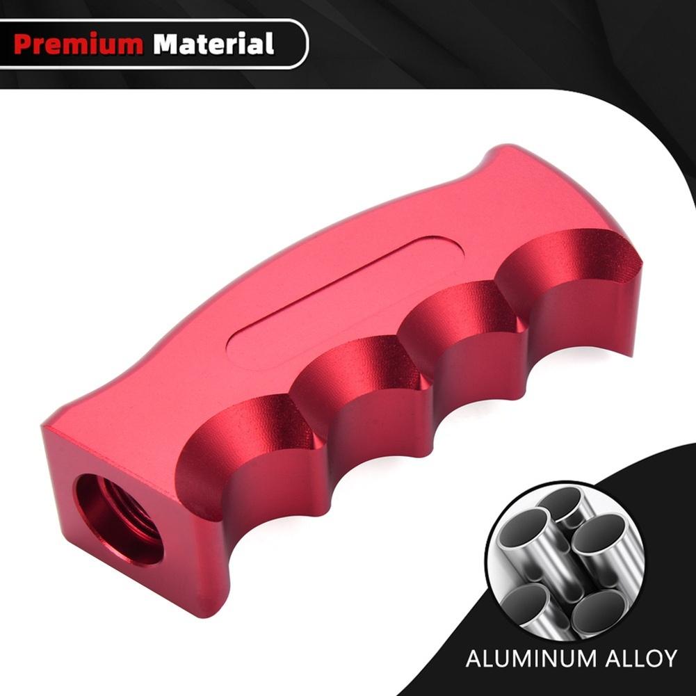 Car Gear Shift Knob Handle Replacement Aluminum Alloy for Manual Transmission Vehicles with Ergonomic Grip and Fit