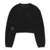 Bluetail Black Star Jacquard Mesh Crop Knit Aaa4sw01bk