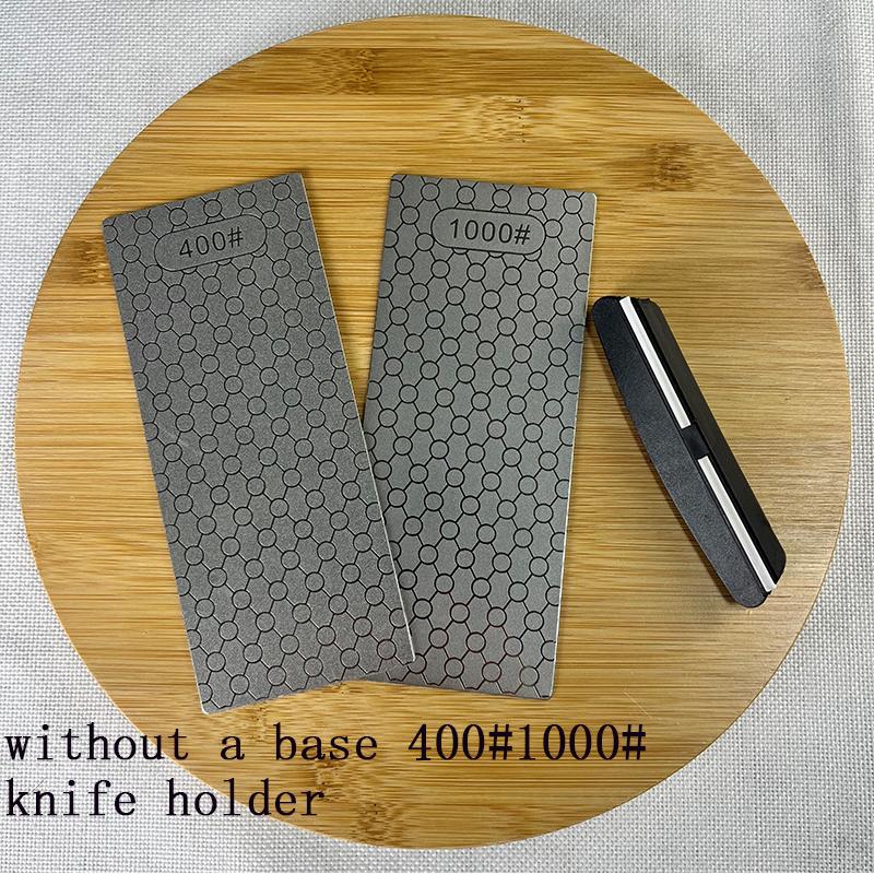Preminum Diamond Honeycomb Pattern Sharpening Stone Quick Grinding Sharpening Stone for Kitchen and Outdoor Knives