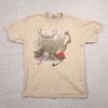 National Heritage Bow Hunting T-shirt Mens Medium Brown Deer Gear Outdoors