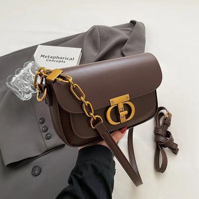 Retro Small Female Original Fashion Niche Crossbody Bag Women's Shoulder Bag Senior Underarm Crossbody Bag