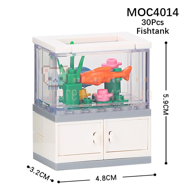 

Мебель для дома MOC Строительные блоки Городская сцена Сделай сам Кухня Кровать Диван Туалет Ванна Модель Украшение Сборка Кирпичики Игрушки Для Детей