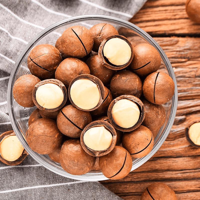 Premium Macadamia Nuts with Creamy Fruit Flavor and Thin Shell