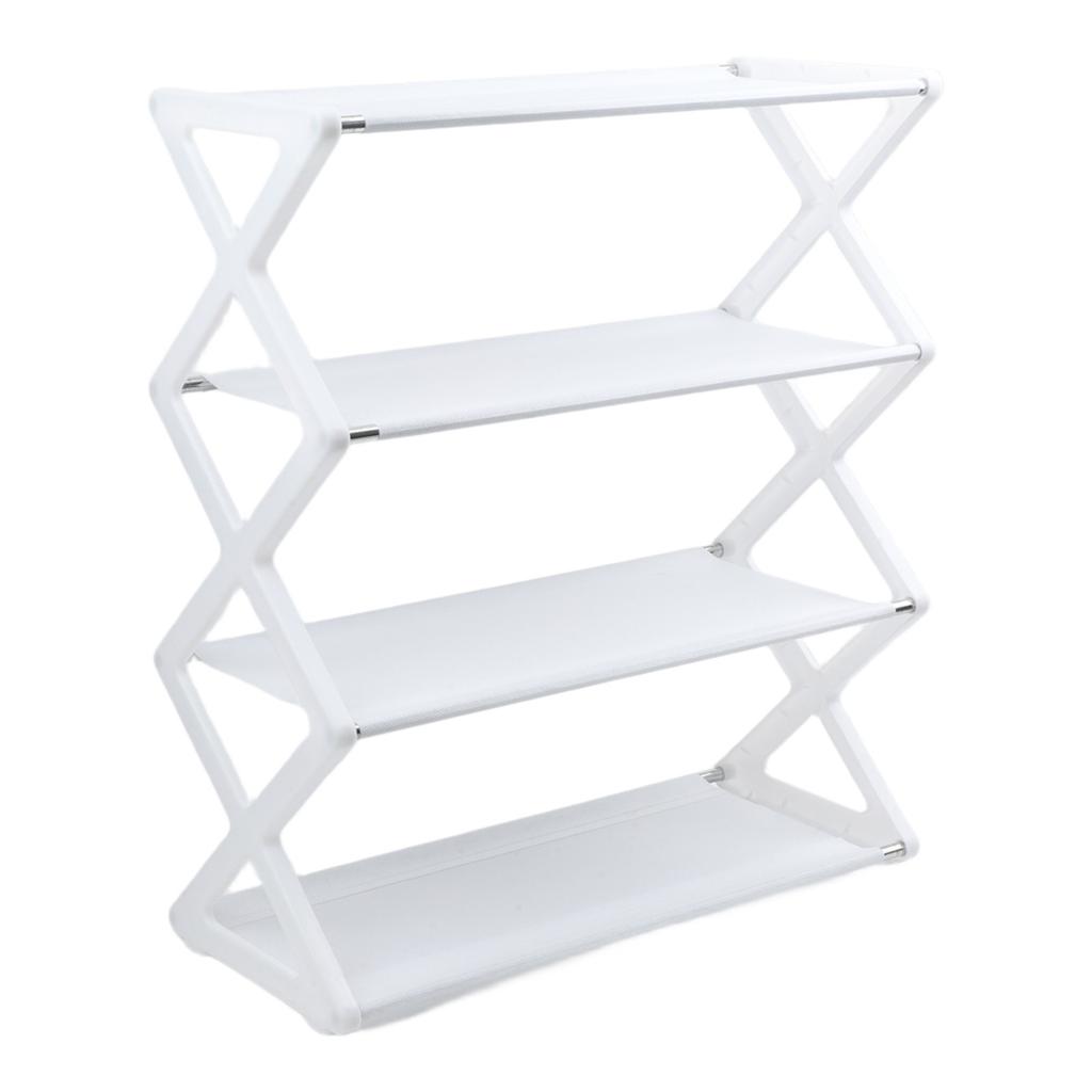 Scarpiera a scala a forma di X per stanza del dormitorio Design Salvaspazio per l'ingresso