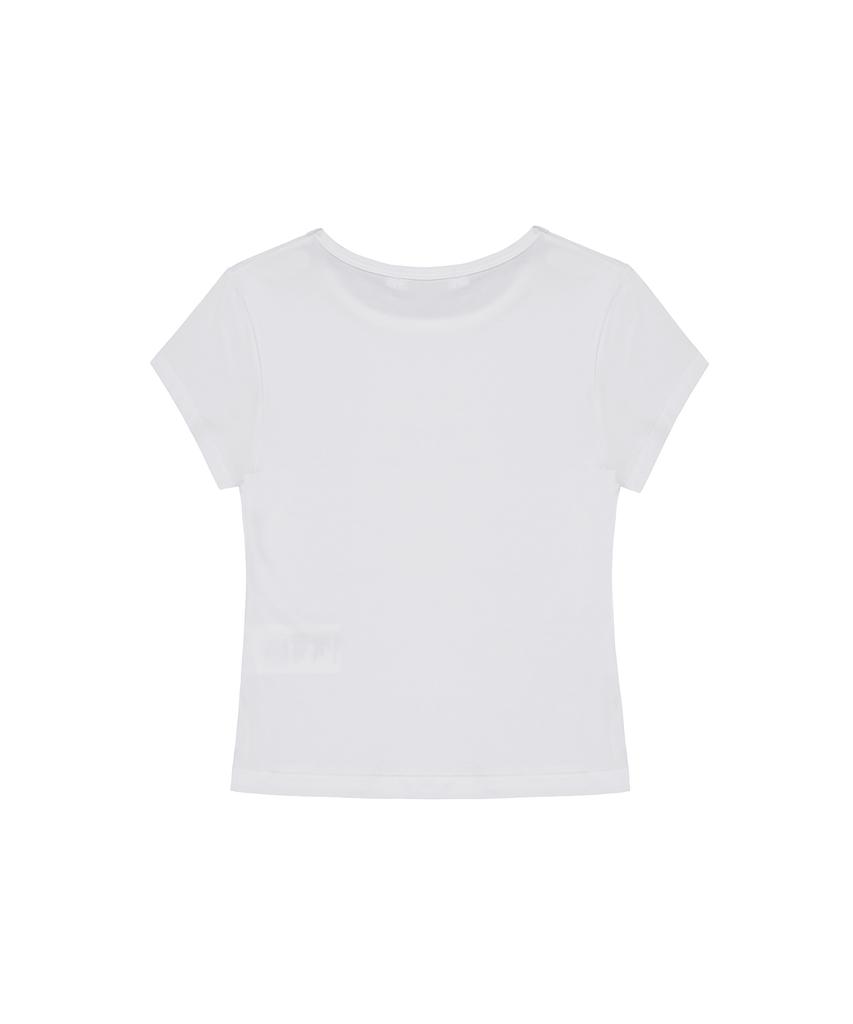 ROCKCAKE Legacy Crop Top - White