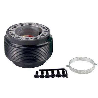 1PC Schwarz Carbon Fiber Style 350mm Deep Dish Auto Lenkrad für 6 Schrauben Hub