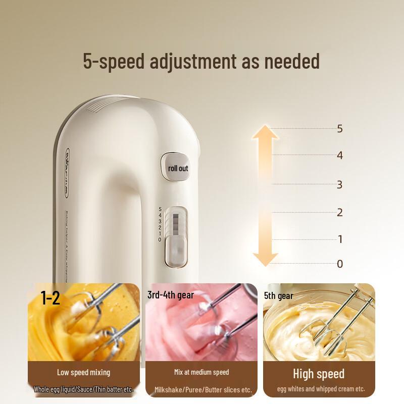 Bear Handheld Electric Mixer