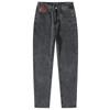 Elastische Bund Dad Jeans für Damen im Herbststil Elastisch Dicke MM Große Größe Lässige Haremshose für Damen im Herbst Karottenhose