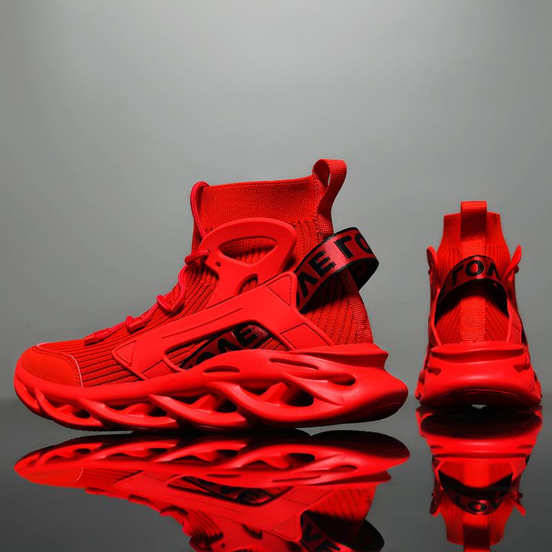 Pánské boty Síťovina Vysoký svršek Maraton Sportovní Běžecké boty Prodyšné Lehké Pohodlné Atletické Protiskluzové Tenisky