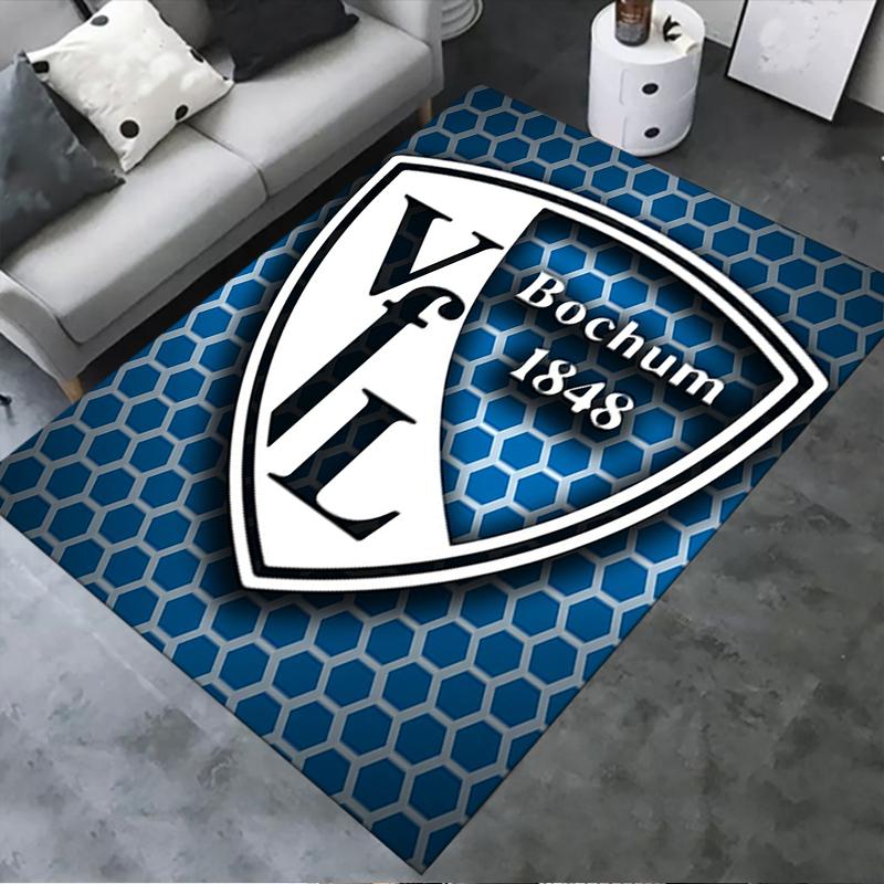 Nuovo Tappeto VfL Bochum 1848 2025 per Soggiorno Camera da Letto Casa Decorazione Divano, Tappetino Antiscivolo per Giochi Bambini98