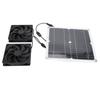 12W 18V Solar Panel Fan Kit Solar Exhaust Fan Up To 3000 RPM IP65 Waterproof for Outside Small Chick