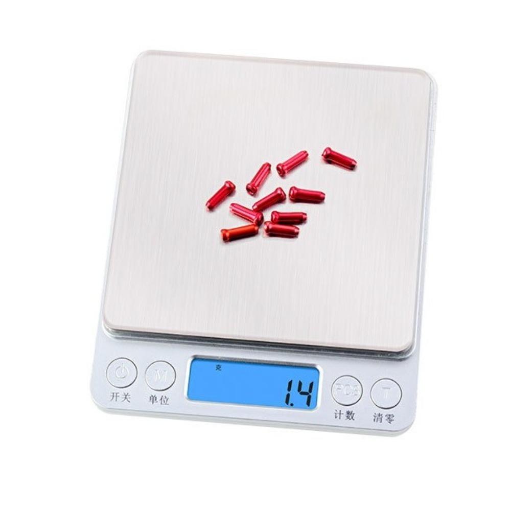 50pcs Aluminum Bicycle Cable End Caps Multiple Colors Brake Shift Derailleur Cable Tips Bike Line Core Caps for MTB Road Bike