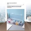 Transparent Data Cable Organizer Case Classification Dustproof Card Organizer With Lid Clutter Collection Box For Office Home