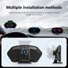 Mașină OBD2 GPS Afișaj Head-Up Electronică Auto Afișaj HUD Temperatură Mașină Alarmă Combustibil Vitezometru Inclinometru Accesorii Pentru Toate Mașinile