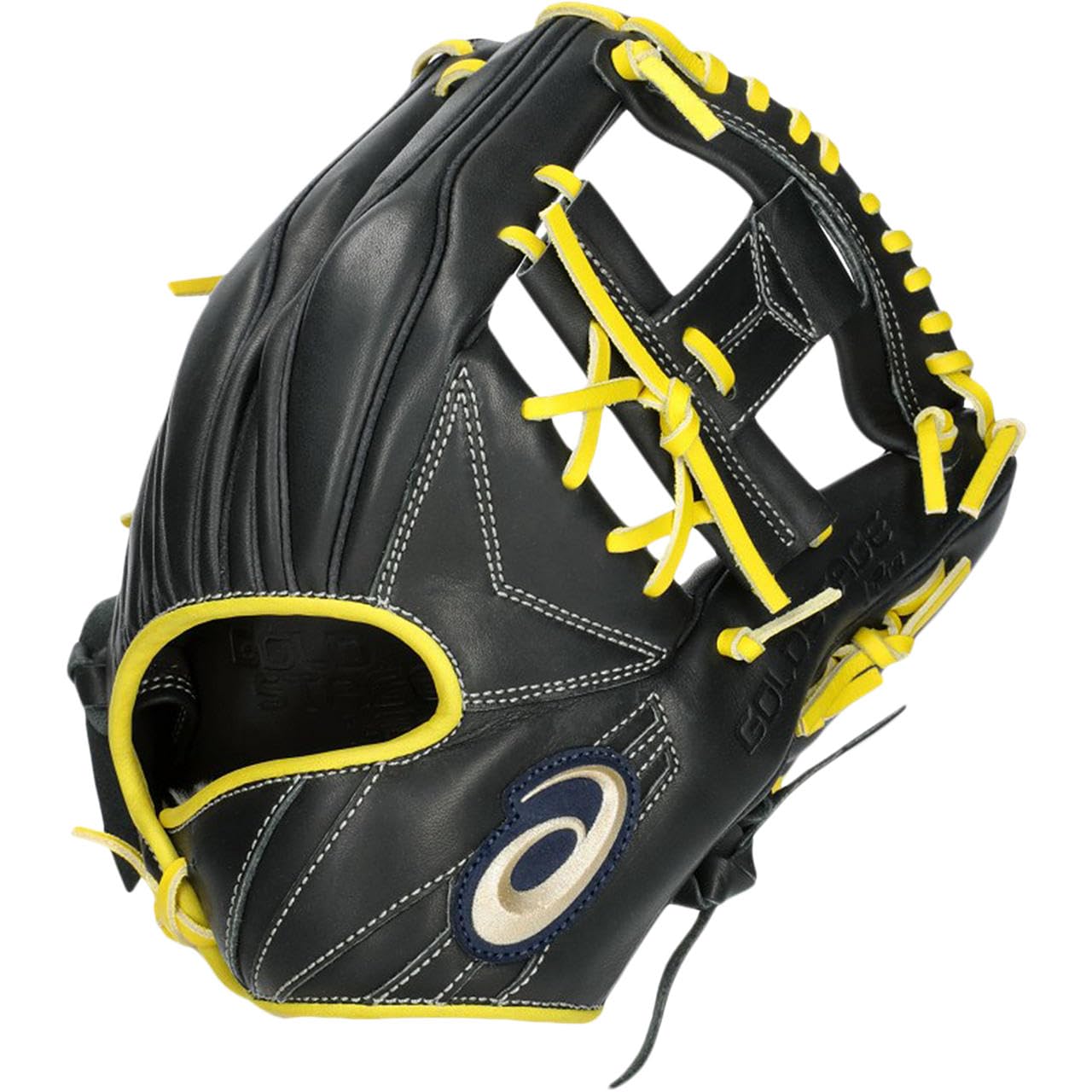 

ASICS Baseball Softball Glove GOLDSTAGE Infield Glove 3121B284 008 LH (Asics) I-PRO (Black/P Gold)