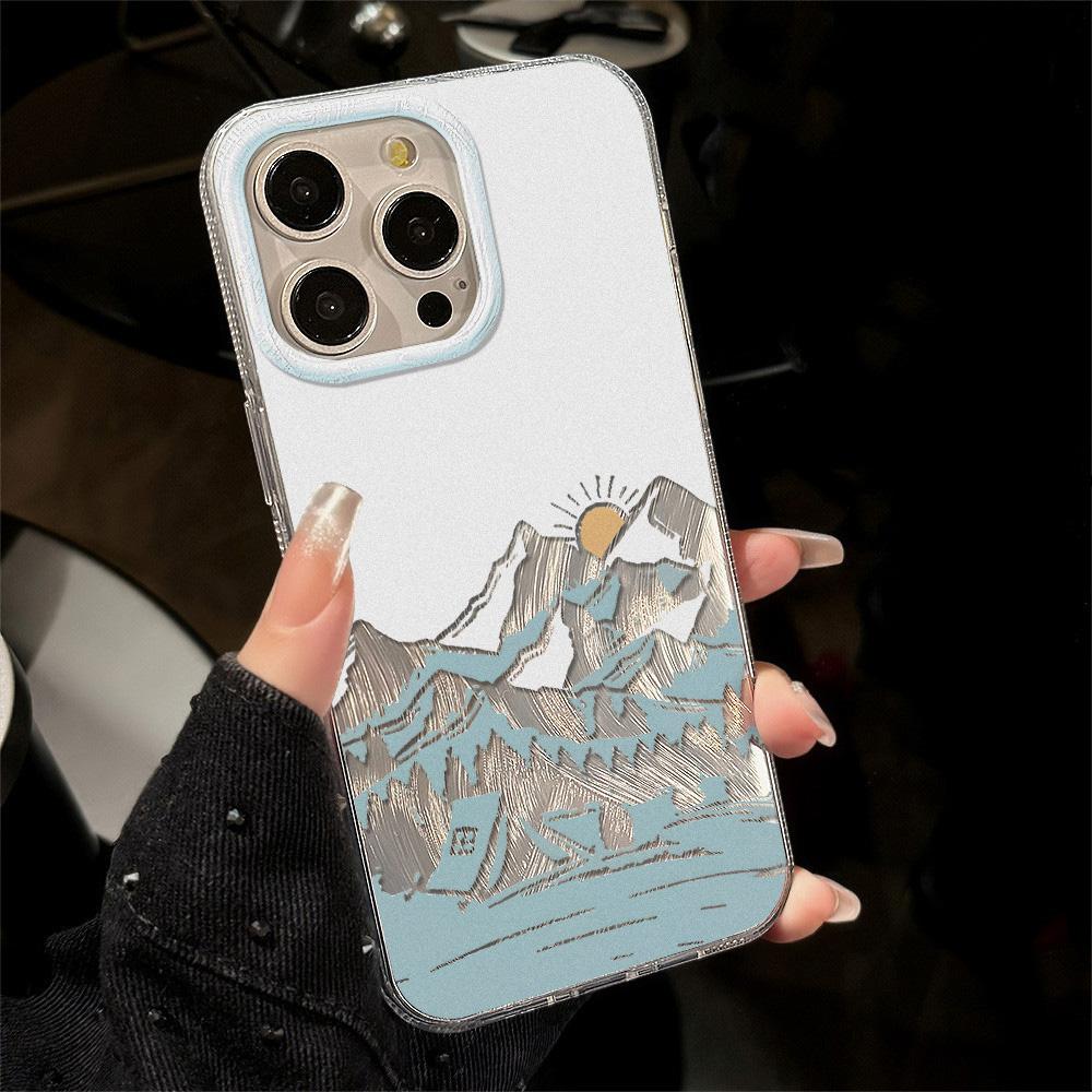 Feather Luster Phone Case for Samsung A53 A14 A33 A12 A32 S24 S23 Plus S20 S21 FE for iPhone 17 15 16 13 Pro 17 16 Pro Max Butterfly Bow Phone Case