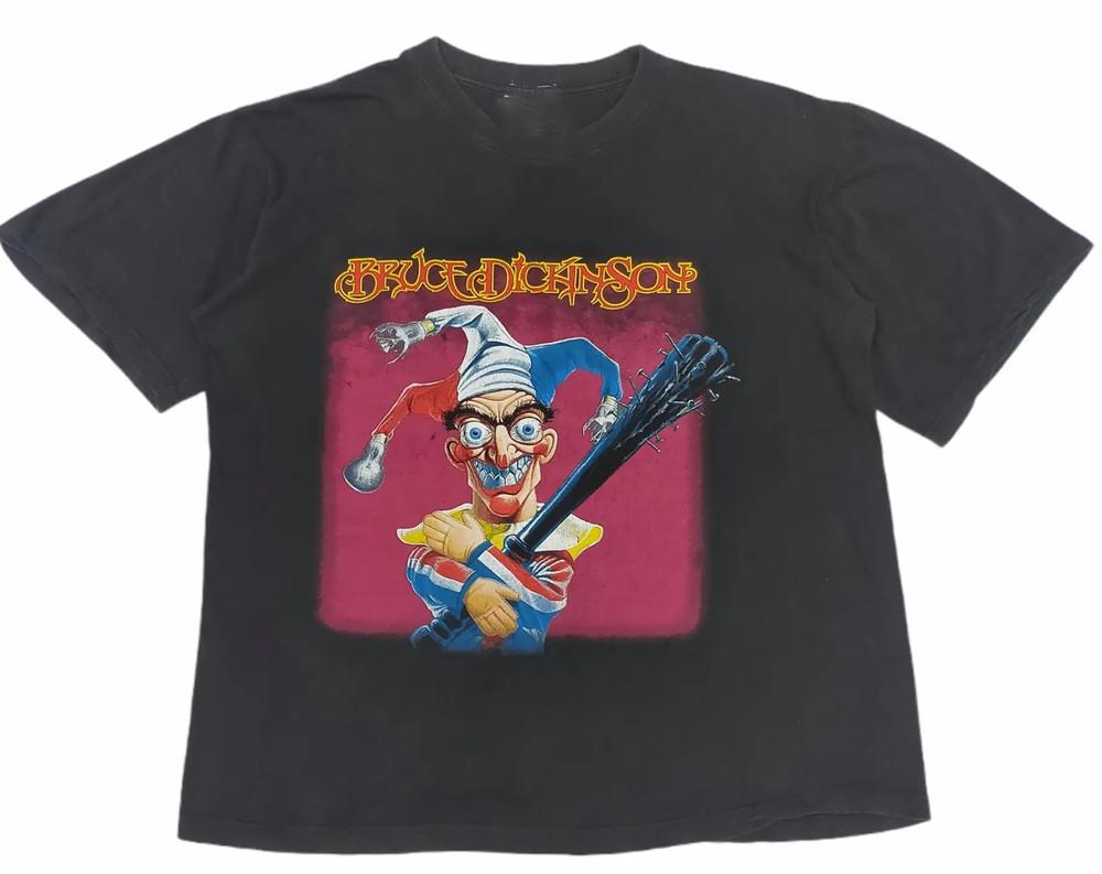Vintage 1997 Bruce Dickinson T-shirt Classic All Size TU155 Unisex T-Shirt XXXL