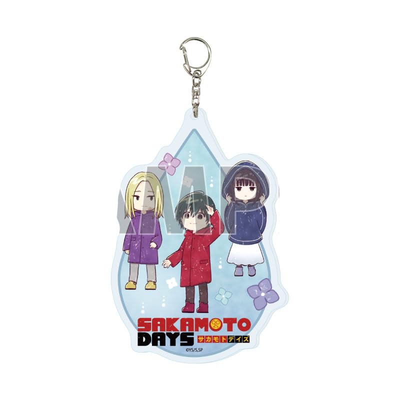 

SAKAMOTO DAYS 12 Nagumo & Kamigami Kai & Daibutsu Rainy Season ver. [Graff Art Illustration] Large Acrylic Keychain