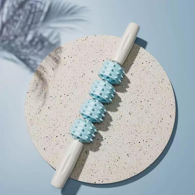 Twelve-Wheel Circular Massager: Clears Meridians, Relaxes Leg Muscles, Enhances Leg Beauty with Roller Massage