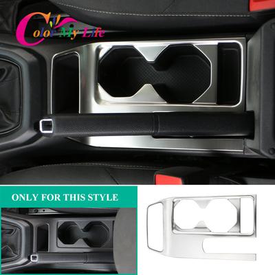 Edelstahl Auto Wasser Tasse Panel Aufkleber Dekoration Trim für Volkswagen VW TCROSS T-cross 2018-2023 LHD