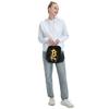 Bitcoin Bull Thermal Insulated Lunch Bags BTC Crypto Currency Portable Lunch Tote for Work School Travel Storage Bento Food Box
