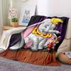 1PC D-Dumbo Cartoon Ultra-Soft Blanket - Lightweight Fluffy Blanket for Couch,Bed & Home Décor, All-Season Gift for Adults,Teens