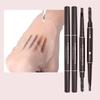 Natural Tint Long Lasting Paint Tattoo Double-end Eyebrow Pencil Waterproof Brow Tint Fashion Makeup Cosmetics