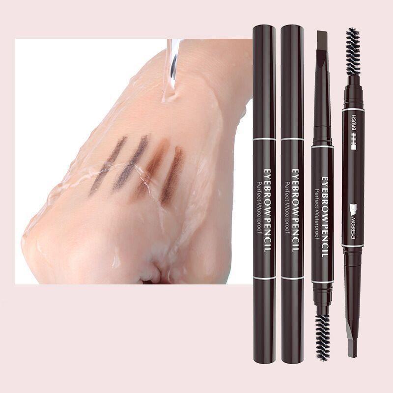 Natural Tint Long Lasting Paint Tattoo Double-end Eyebrow Pencil Waterproof Brow Tint Fashion Makeup Cosmetics