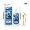 100g Grease Lubrication Waterproof Sealing Silicone Grease Lubricant Automobile Gear Valve Chain Maintenance Repair Tool