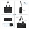 Tote Business A4 Fits Square PU Italy [Gussio Italy] High-Quality Bag, Bag, Self-Standing, Size, 14-inch Laptop, Shape, Leather, Water-Repellent,