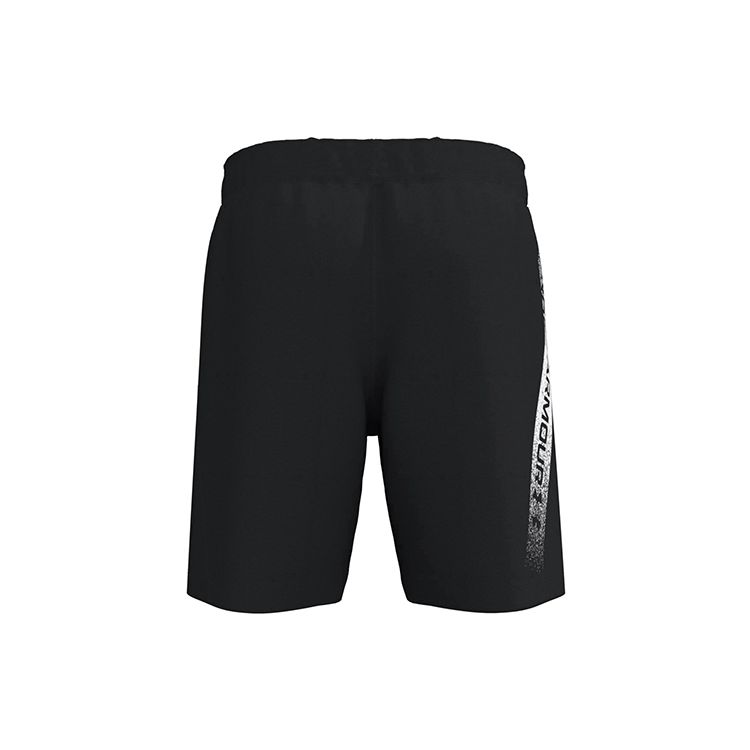 Under Armour Printed Woven Sports Shorts Men Bottoms Black 1370388-001