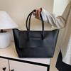 2025 Trendy Korean Retro Women's Large-Capacity Commuter Tote Bag