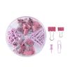 Macaron Metal Binding Clips for Student Papers and Office Bills