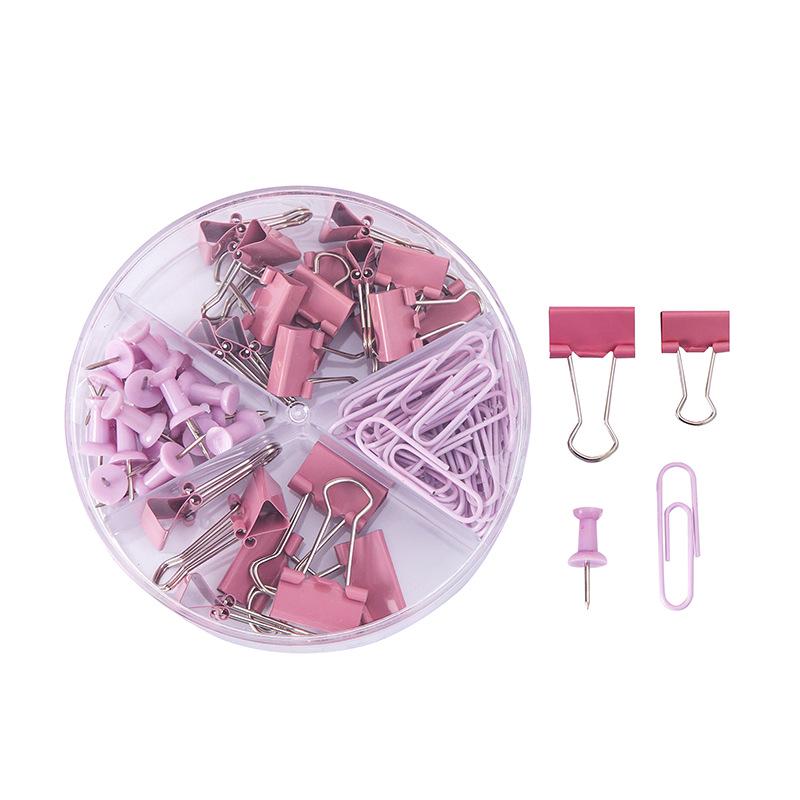 Macaron Metal Binding Clips for Student Papers and Office Bills