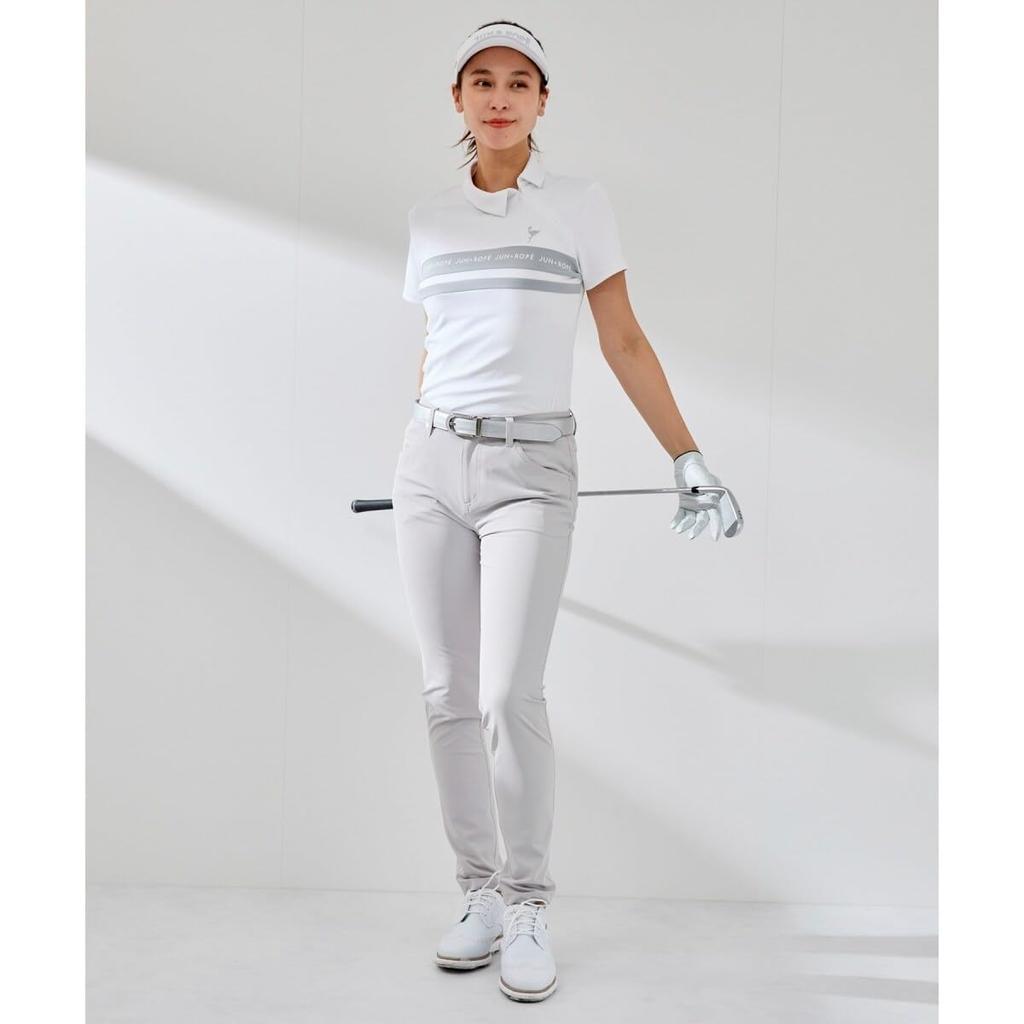 Golf Pants Body Shell Skinny Pants Navy [June Andrope] [UV Protection] [Water Repellent] [Transparent] [Stretch] Women's (40)