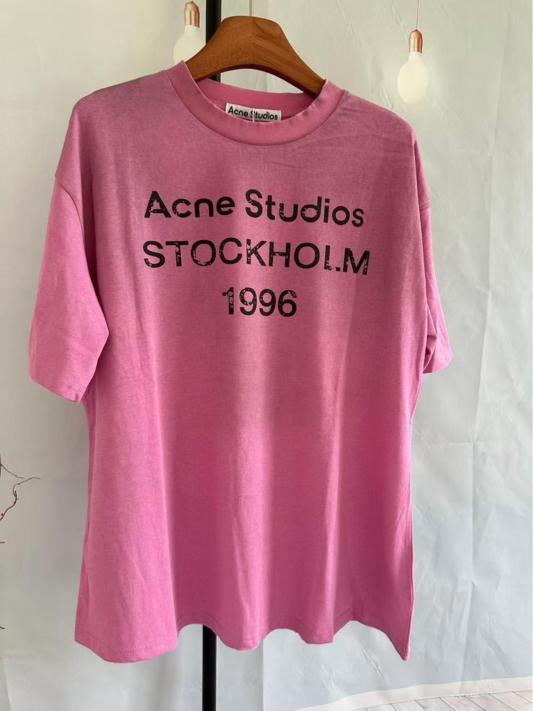 Women's Retro 1996 AC Dip-Dyed Digital Print Loose Sun Protection T-Shirt