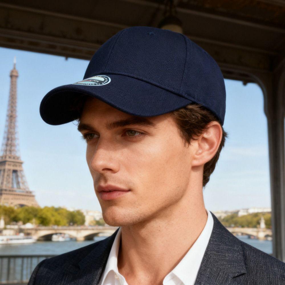 Solid Color Baseball Caps Adjustable Sports Cap High Quality Sun Hats  Men Women